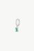 Aro Pixie Silver & Green - comprar online