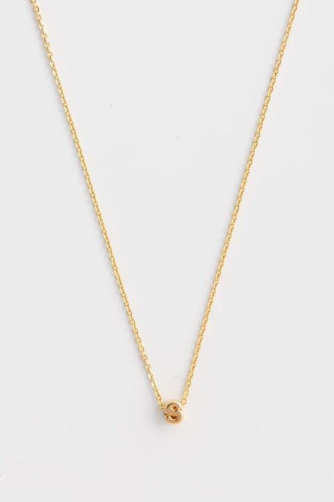 Collar Mini Letra "S" - comprar online