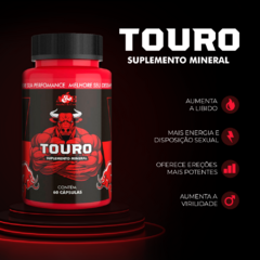 Touro - Suplemento Energético Para Potência Masculina - 60 cápsulas - comprar online