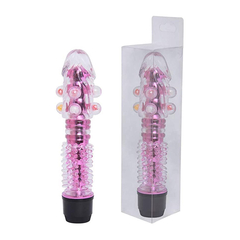 Vibrador estimulador com capa testurizada