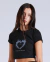 REMERA POISON HEART BLACK - comprar online
