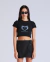 REMERA POISON HEART BLACK