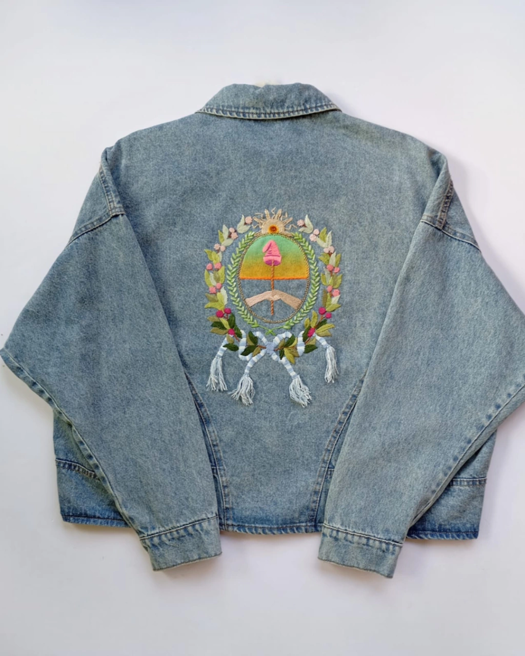 Campera de jean - ESCUDO POP
