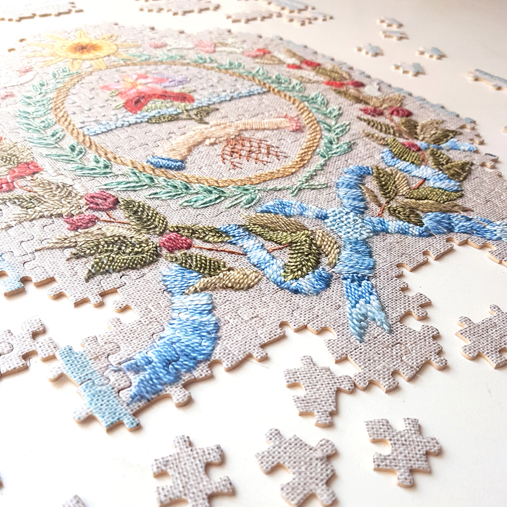 ROMPECABEZAS / Puzzle ¨Con gloria vivir¨