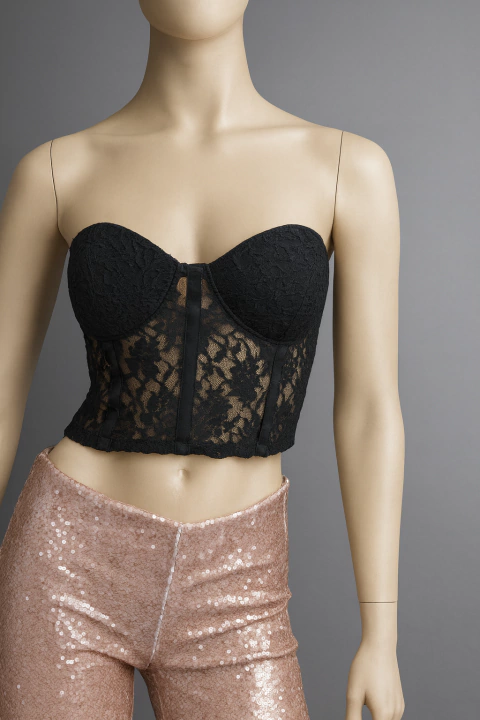 Top Encaje Tasa #3247