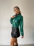Campera Charol Bolsillos #2396