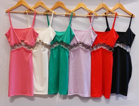 Vestido Microfibra 7 Aros #2083