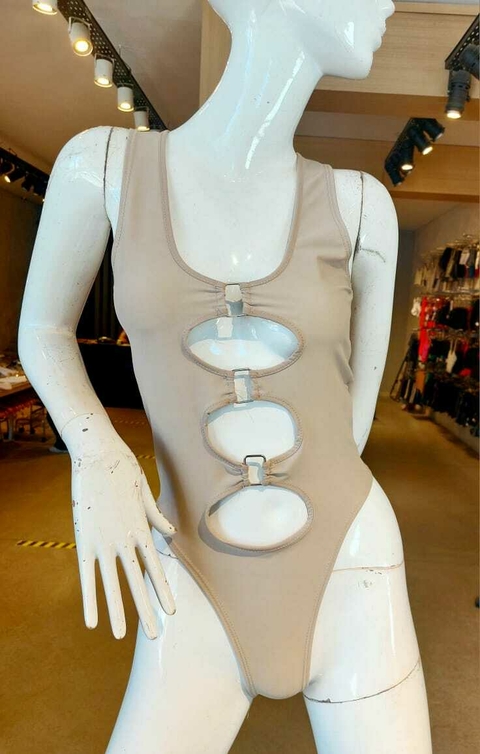 Body Lycra Hebilla Triple #3286