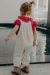 Macacão de Tricot Beni - Off White - loja online