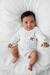 Body Tricot Canelado Ber - Off White - Petit Bobô - Loja de roupas de bebê