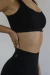 Calza Onyx Black - Seamless