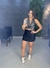 Cropped Lurex com Bojo