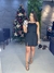 Vestido Alfaiataria com Cinto Curto - Samara Modas