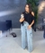 Calça Cargo Jeans Claro