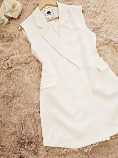 Chaleco Málaga Blanco - tienda online