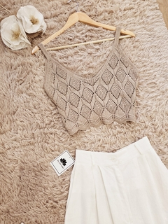 Top Gala visón - comprar online