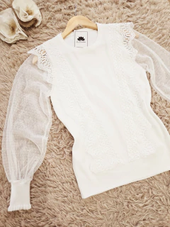 Sweater Sofy blanco - comprar online