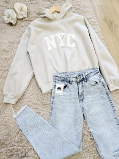 Buzo New York beige - Las Barchelas