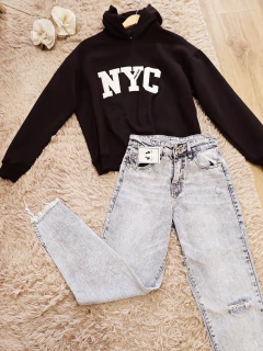 Buzo New York Negro en internet