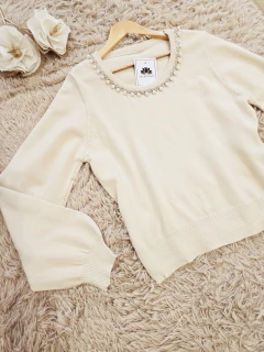 Sweater Candela beige - tienda online