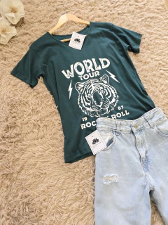 Imagen de Remera Leon verde