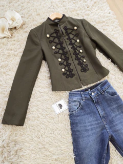 Chaqueta Napoleón verde