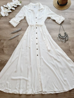 Maxi Vestido Hera off white