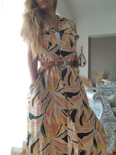 Maxi vestido LB Azul - comprar online