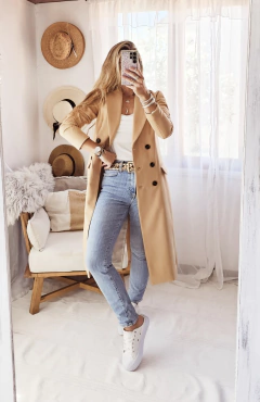 Maxi Tapado Boston Beige en internet