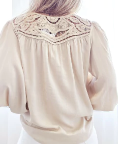 Camisa Leonidas Beige - tienda online