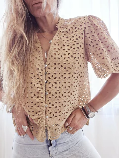 Camisa Andalucía Tostado - comprar online