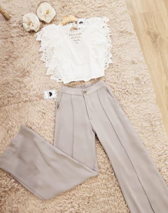 Pantalón Clare Gris - Las Barchelas
