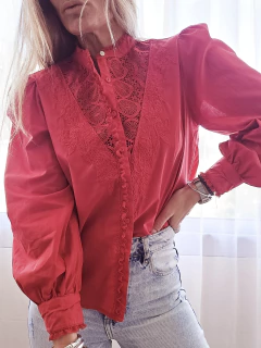 Camisa Tijuana carmesí - tienda online