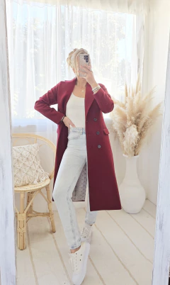 Maxi Tapado Boston Bordó