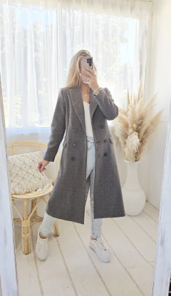 Maxi Tapado Boston Gris