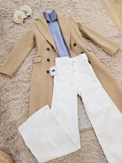 Maxi Tapado Boston Camel - tienda online