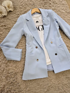 Blazer Sevilla celeste claro - Las Barchelas