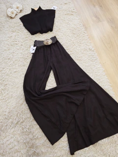 Pantalon Benicio Negro en internet