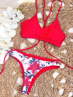 Bikini Granate reversible roja - comprar online