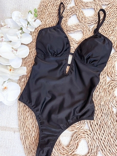 Malla Enteriza Fresia Negra - comprar online