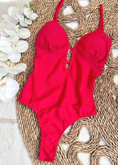 Malla Enteriza Fresia Roja - comprar online
