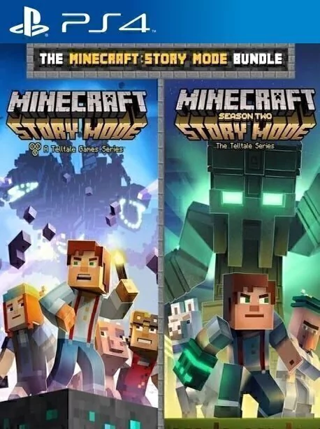 PS4 - MINECRAFT: STORY MODE TEMP. 1 y 2 | PRIMARIA (AUDIO ING - SUBS ESP)