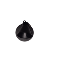 Aplique Pared GALIA Blanco/Negro - comprar online