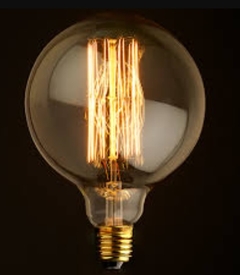 Lampara Antique Edison 25w. G125