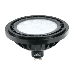 Ar111 LED 13w. negra Luz FRIA ALIC