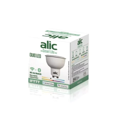 Lampara SMART LED DICROICA GU10 7w Wifi Bluetooth RGB - comprar online