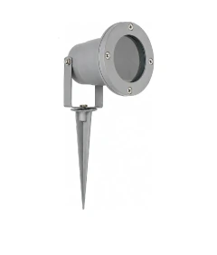 Estaca Exterior Aluminio GU10 Gris