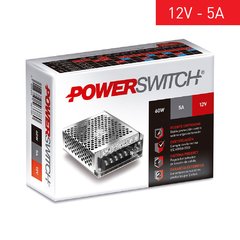 Fuente 12v 5A 60w P.S.