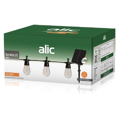 Guirnalda Solar 10 focos con Control Remoto