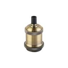 Portalámpara Aluminio E27 JERSEY Bronce
